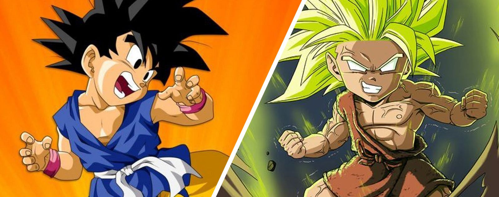 Broly & Goku Enfants