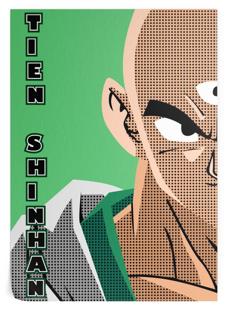 Poster Dragon Ball Z - Ten Shin Han