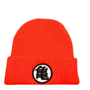 Bonnet Dragon Ball Z Kanji "Go" et "Kame"