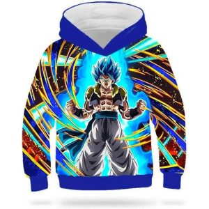 Sweat DBZ Enfant - Vegeto Blue