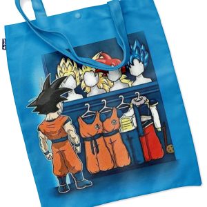 Tote Bag Dragon Ball Z - Tenues Saiyan