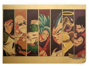 Poster Dragon Ball Z - Z-Fighters