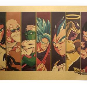 Poster Dragon Ball Z - Z-Fighters