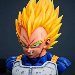 Figurine Collector Dragon Ball Z - Buste Vegeta SSJ