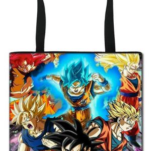 Tote Bag Goku Transformations