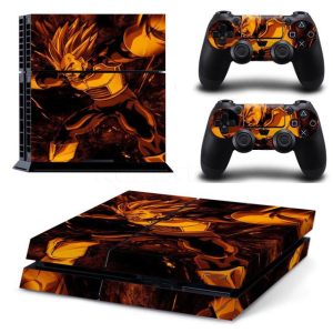 Stickers PS4 Dragon Ball Z Vegeta Flash Final