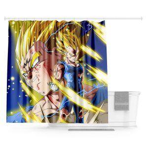 Rideau de Douche Dragon Ball Z Majin Vegeta