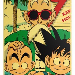 Poster Dragon Ball Saga Originale