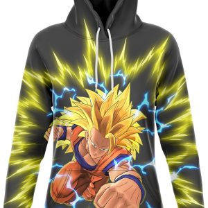 Robe Sweat DBZ - Goku Super Saiyan 3