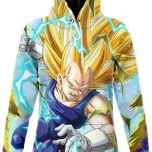 Robe Sweat DBZ - Vegeta Super Saiyan