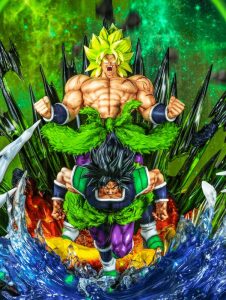 Figurine Collector Dragon Ball Z - Broly