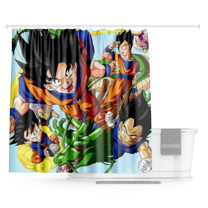 Rideau de Douche Dragon Ball Shenron