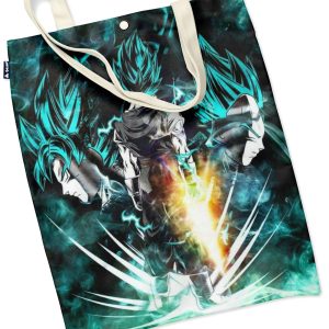 Tote Bag Dragon Ball Z - Saiyan Blue