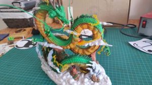 Figurine Dragon Ball Shenron x Goku photo review