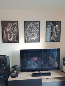 Tableau Dragon Ball Noir et Blanc photo review