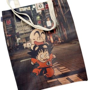 Tote Bag Dragon Ball Z - Krilin & Goku