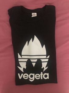 T-Shirt Dragon Ball Z Vegeta Adidas photo review