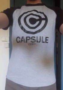 T-Shirt Dragon Ball Z Capsule Corp photo review