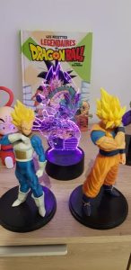 Lampe LED 3D Dragon Ball Vegeta photo review