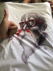 T-Shirt Dragon Ball Master Roshi photo review