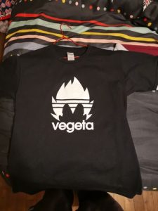 T-Shirt Dragon Ball Z Vegeta Adidas photo review