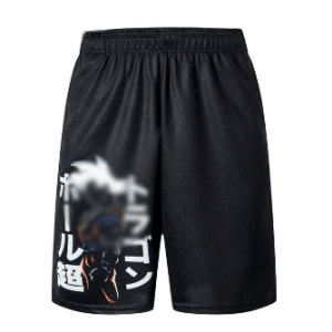 Short Fitness Dragon Ball Z  Puissance Saiyan