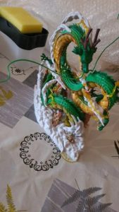 Figurine Dragon Ball Shenron x Goku photo review