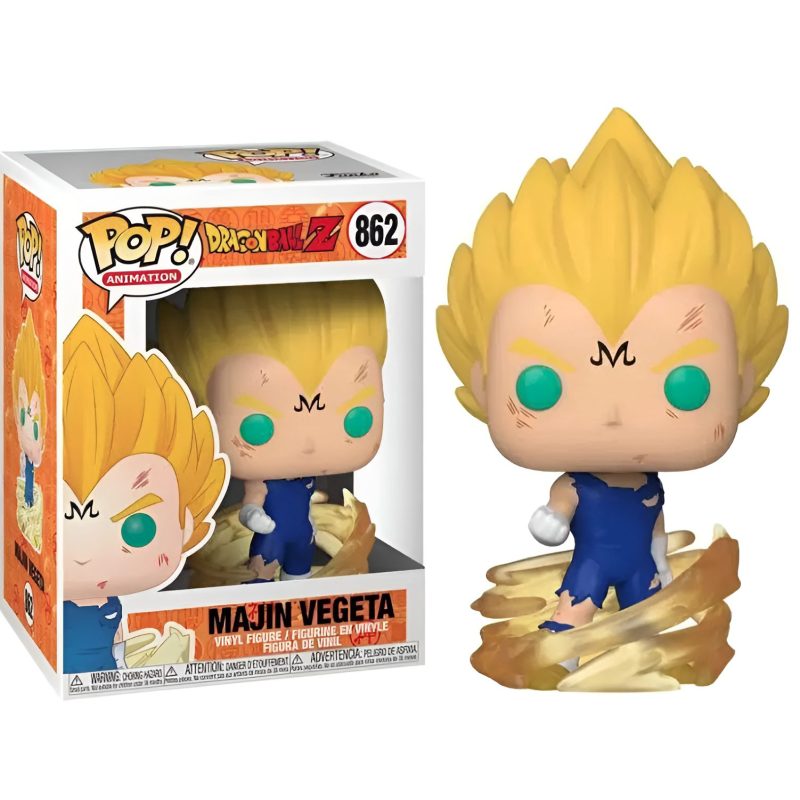 Figurine Pop Dragon Ball Majin Vegeta Puissance