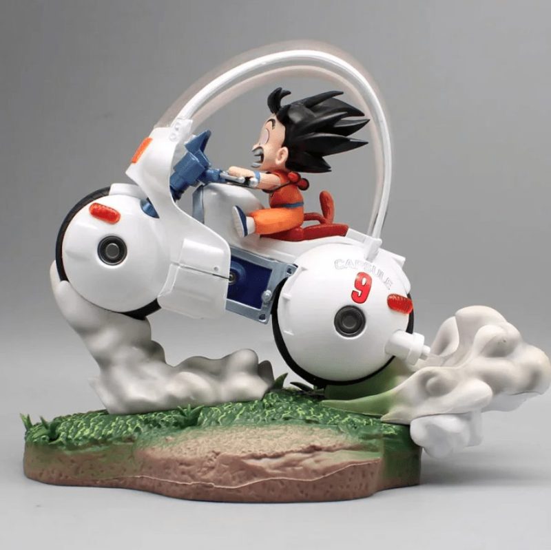 Figurine Goku Moto Capsule Corp.