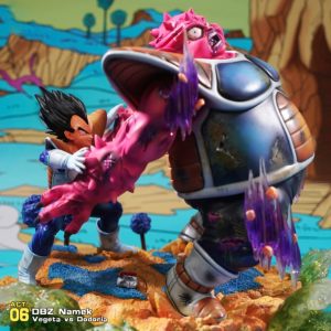 Figurine Collector DBZ Vegeta Vs Dodoria