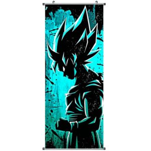 Toile Dragon Ball Détermination Saiyan