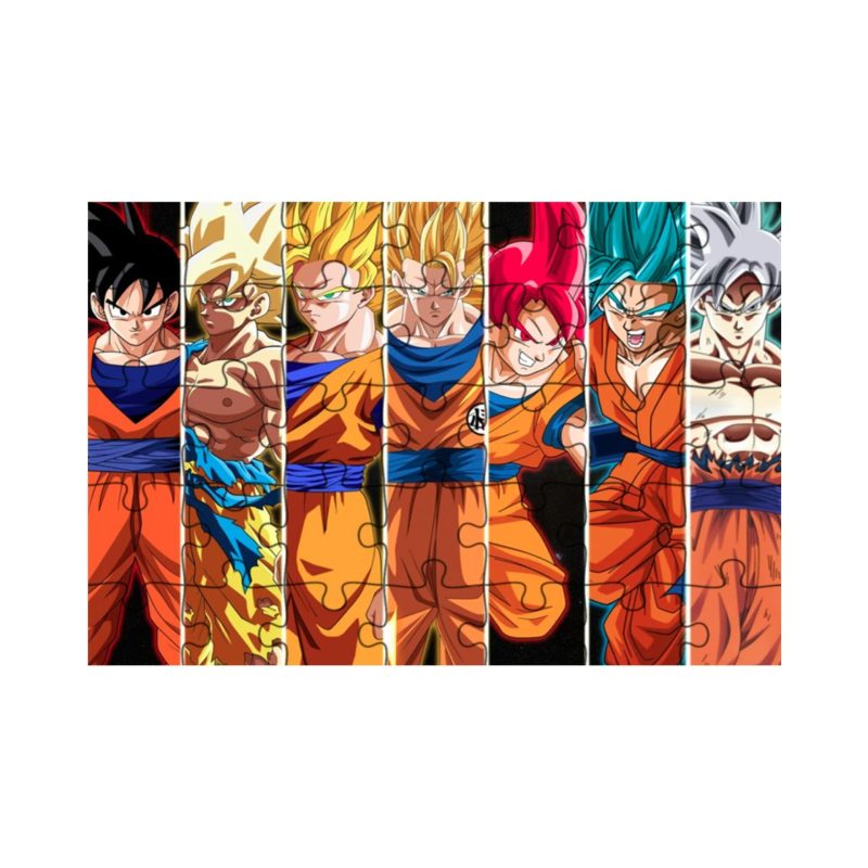 Puzzle Dragon Ball Goku Formes