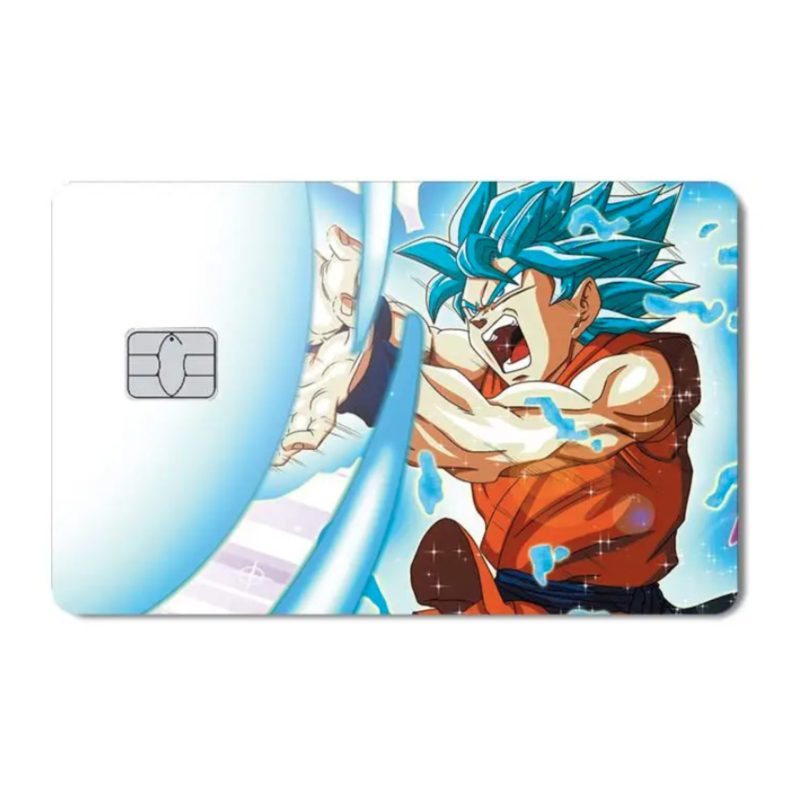 Sticker Carte Bancaire Dragon Ball Kamehameha