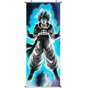 Toile Dragon Ball Gogeta Super Saiyan Bleu