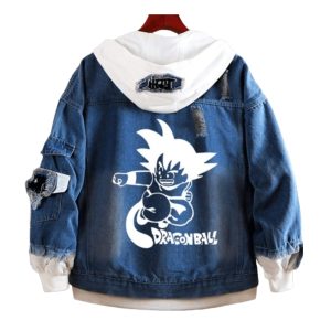 Veste en Jean Dragon Ball Goku Petit Combattant