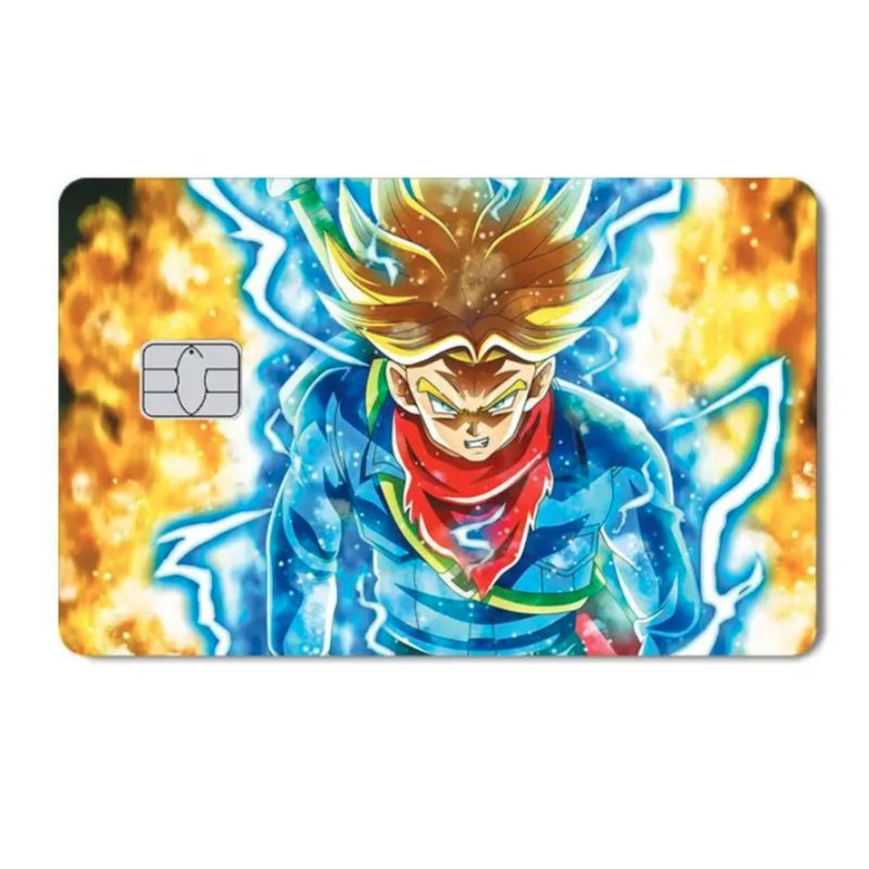 Sticker Carte Bancaire Dragon Ball Trunks