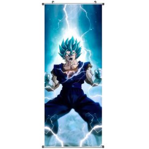 Toile Dragon Ball Super Vegetto Super Saiyan Bleu