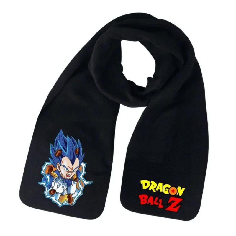 Écharpe Dragon Ball Vegeta Super Saiyan Blue