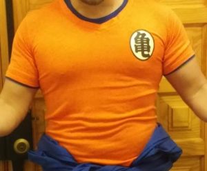 T-Shirt Dragon Ball Z Orange Goku photo review