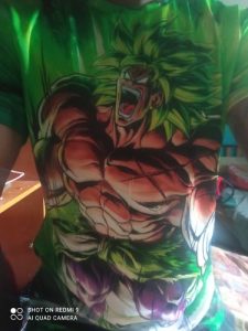 T-Shirt Dragon Ball Super Broly Ultimate Soldier photo review