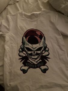 T-Shirt Dragon Ball Freezer le Destructeur photo review