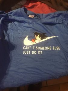 T-Shirt Dragon Ball Goku Petit Nike photo review