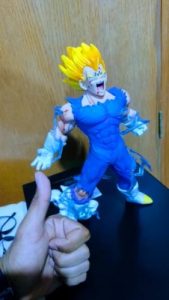 Figurine Dragon Ball Vegeta Explosion photo review