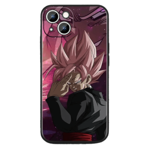 Coque iPhone Dragon Ball Goku Rosé