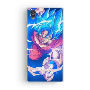 Coque Xperia Blue Goku