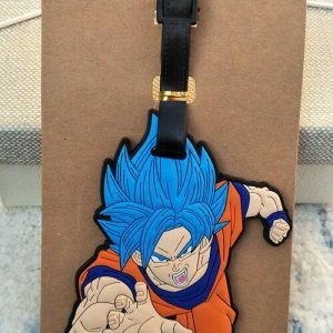 Étiquette de Bagage Goku Blue