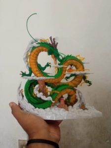 Figurine Dragon Ball Shenron x Goku photo review