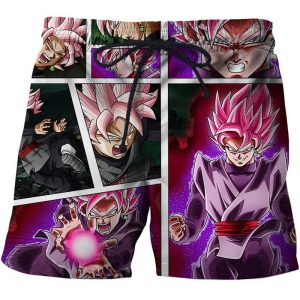 Short de Bain Goku Black Rose