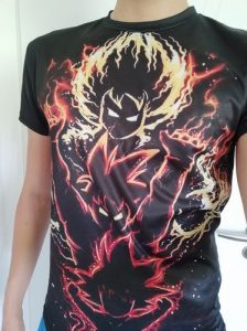 T-Shirt Dragon Ball Son Goku Evolution photo review