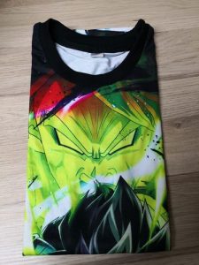 T-Shirt Dragon Ball Super Broly Saiyan Légendaire photo review